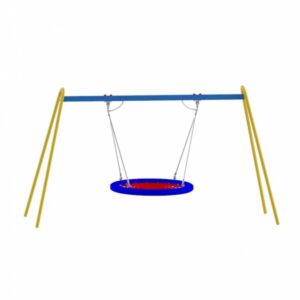 Basket-shaped rope seat;